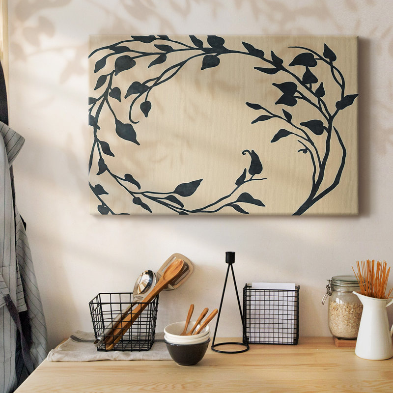 Tendril Swirl I-Gallery, toile tendue, H 18 po x l 27 po