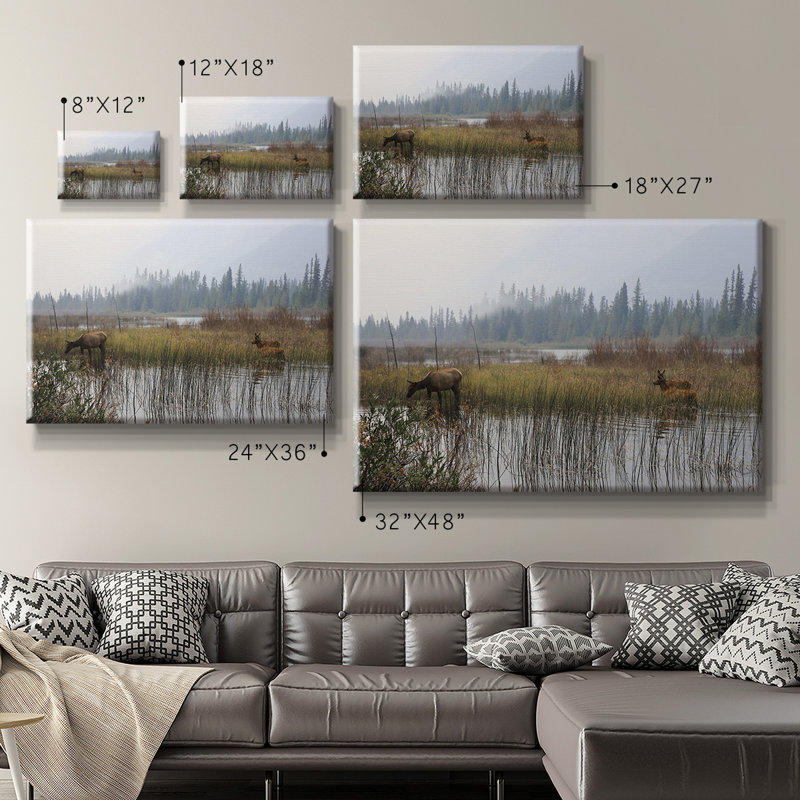 Out with the Twins Premium Gallery Wrapped Canvas - Ready to Hang, 32" H x 48" W