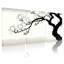 «White Cherry Blossom Branch», impression sur toile tendue sur toile, ensemble de 3-441621640