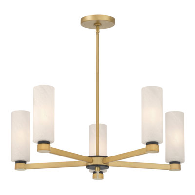 Lustre 5 lumières 26 "Wexmere