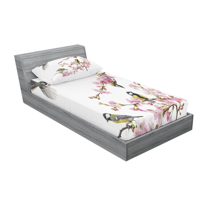 Microfiber Sheet Set, Twin Sheet Set + Fitted Sheet + 1 Pillowcase