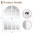 Kierra Solid Wood Arch Wall Mirror-1283497579