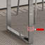 Bureau en acier inoxydable Minimalist-1077292965-1077292964