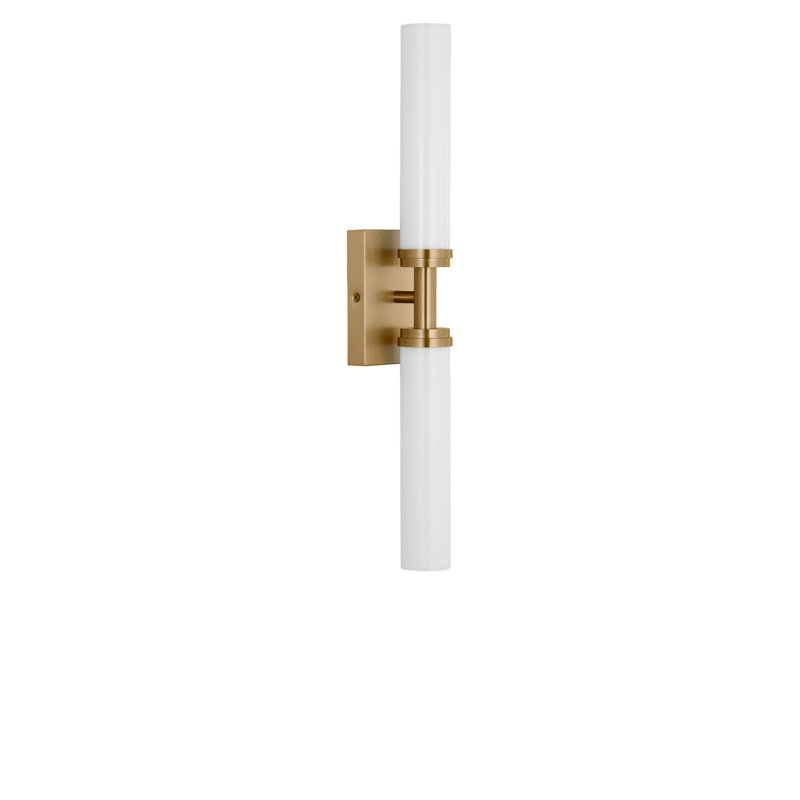 Coiffeuse Coles, H 4,5 po x l 24 po x P 3,87 po, Laiton satiné