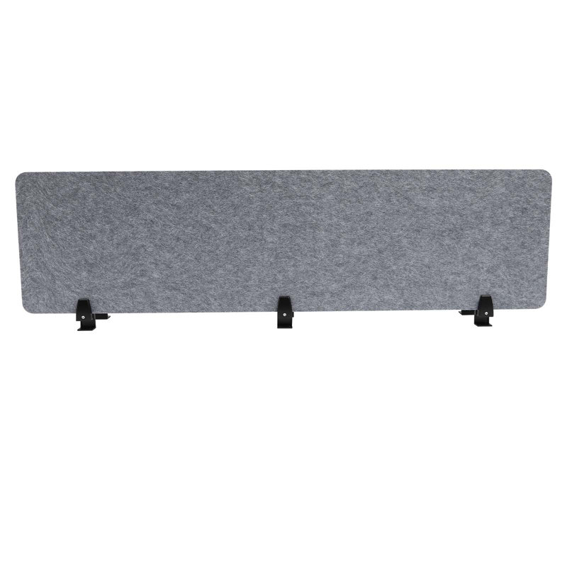 Cloison de bureau portative 60x16 ", gris