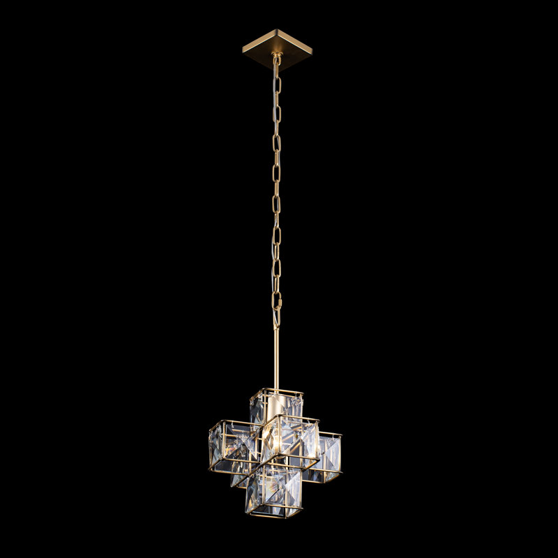 Luminaire suspendu 1 lumière Cubic
