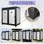 Toilettes portatives avec construction en acier, conception moderne pour une utilisation extérieure