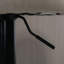 Ensemble de 2 tabourets de bar réglables pivotants, tissu tactile de lin