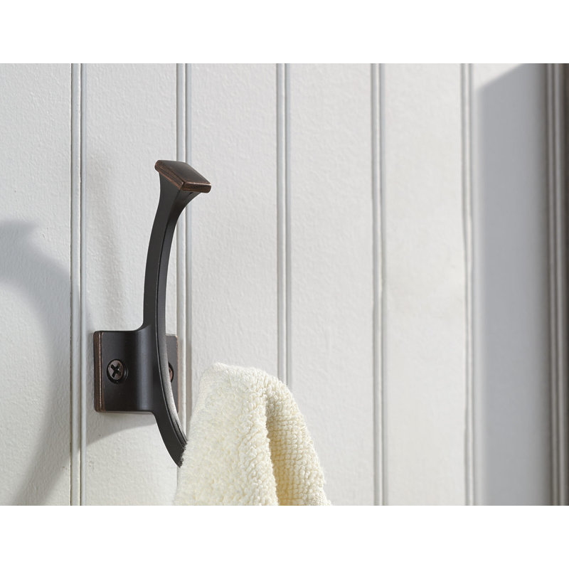 Transitional Wall Hook, Brushed Oil-Rubbed Bronze
