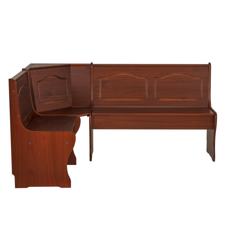 Jiles Solid Wood Storage Bench, Walnut