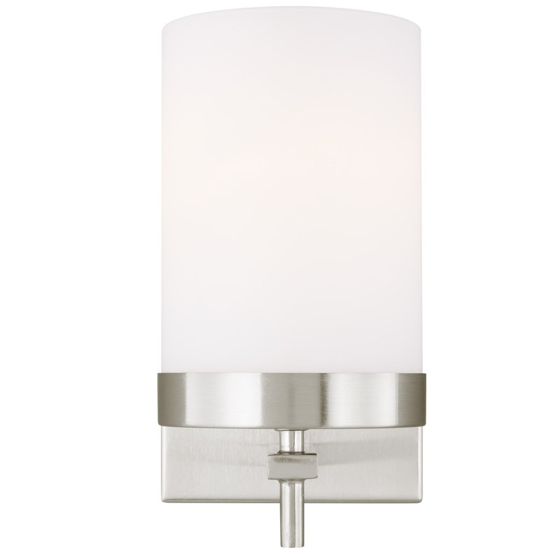 Zire 1 - Light Armed Sconce, No, Brushed Nickel