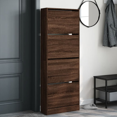 8 Pair Shoe Storage Cabinet