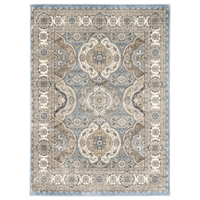 Carolus Viscose Pile Oriental Rug