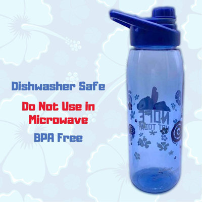 Disney Lilo et Stitch Not Today 28 oz. Bouteille d'eau en plastique