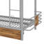 Lit mezzanine en métal avec configuration simple TG sur simple TG-1615535626