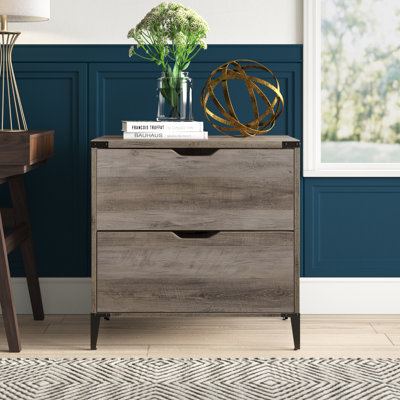 Adamas 30'' Wide 2 -Drawer File Cabinet