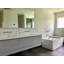 Cube 60'' L Freestanding Soaking Bathtub-474691471-474691184