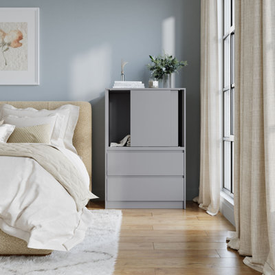 Medium Density Fiberboard (MDF) Rectangle Accent Cabinet