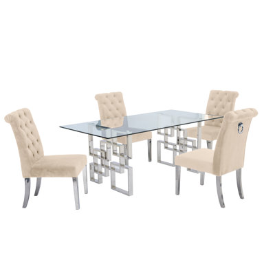 Ensemble repas pour 4 personnes Bauxite