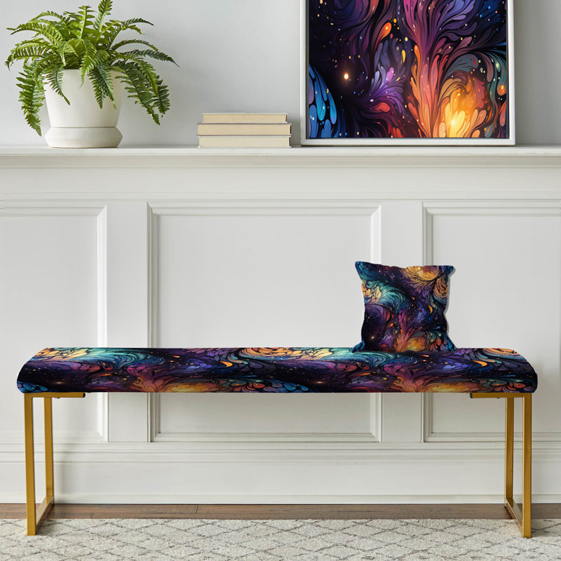Banc Botanical, Voyage coloré ikat cosmique