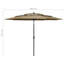 Newburg 243cm Market Parasol-964540076