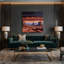 «Southwestern Patterns Horizon Layers 215», art mural sur toile brune-1972949475