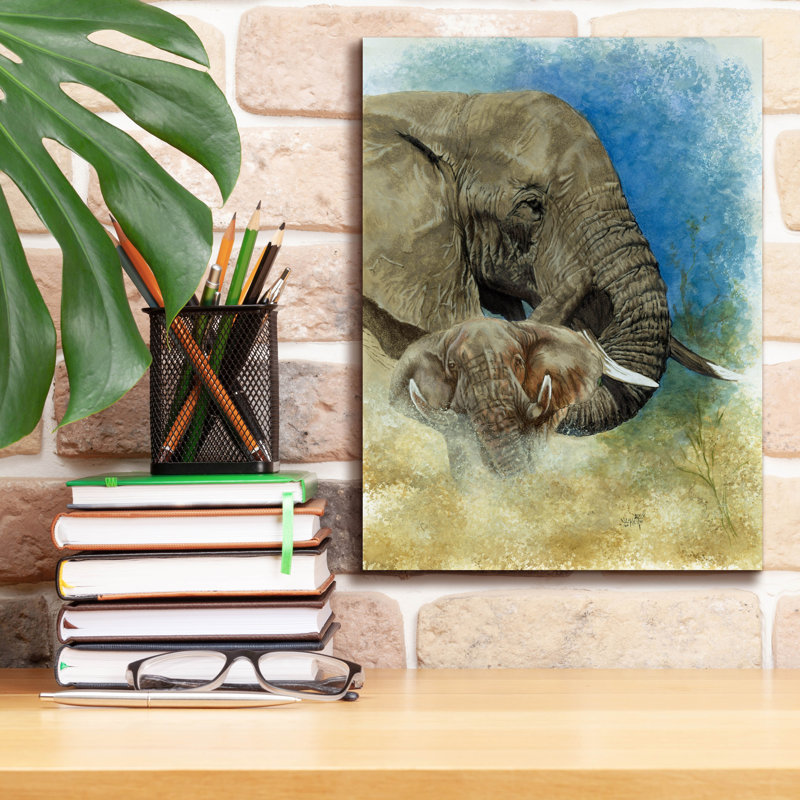 Asasha " Stalwart " by Barbara Keith, 16" H x 12" W x 0.75" D
