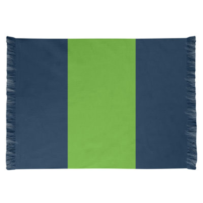 Chenille Striped Indoor Rug
