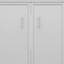 Lit escamotable mural, lit escamotable double / grand, finition blanche-2062610875