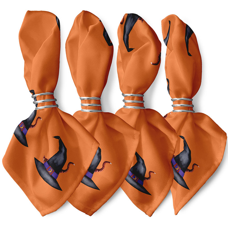 Ensemble de serviettes 4 pièces Mitesh, Orangé