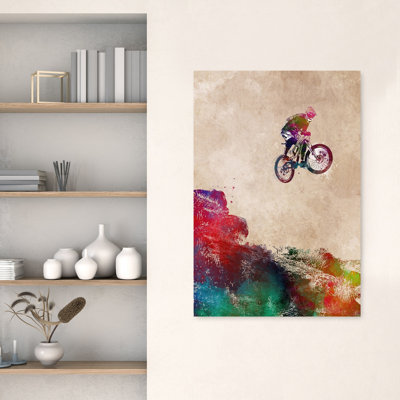 «Extreme Bike Jump», art mural contemporain