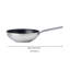 Mepra Wok Cm.28 Stile Stainless Steel