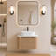 Meuble-lavabo flottant de 30 po avec lavabo vasque et barre à serviettes intégrée-133258109-133258105