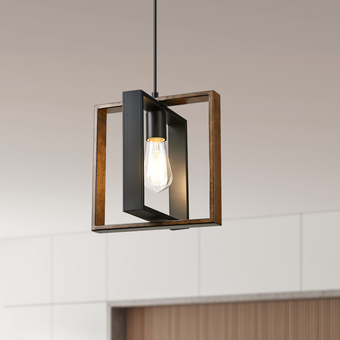 Farmhouse Light Lantern Geometric Pendant 17 Stories