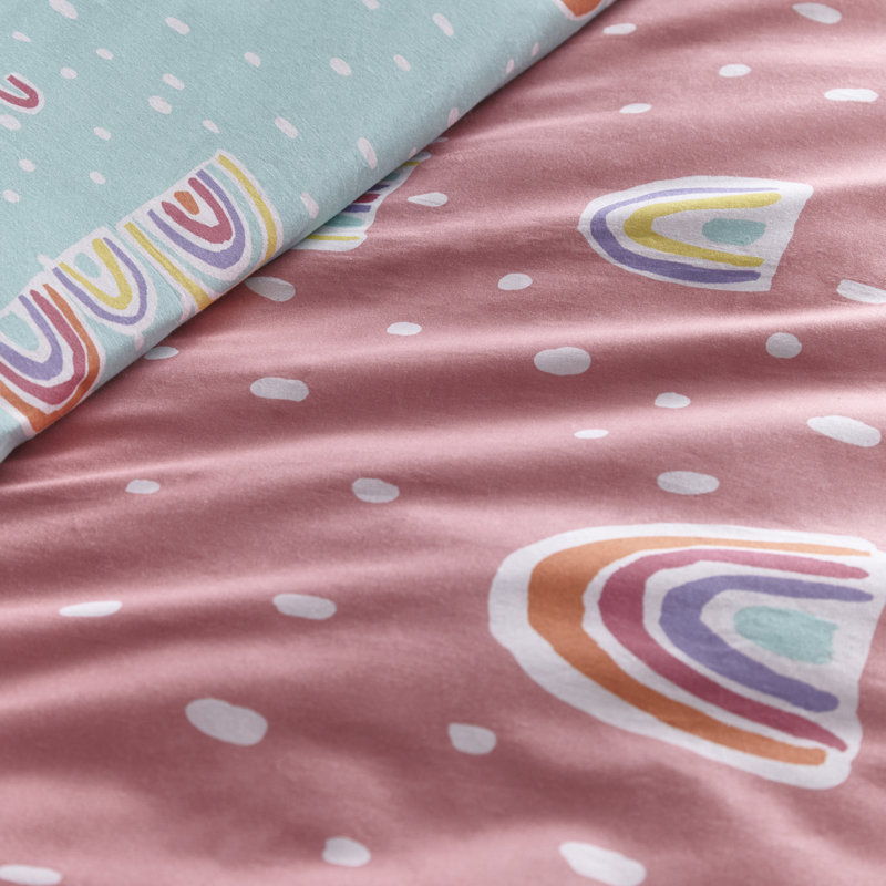 Cotton No Pattern Duvet Cover Set with Pillowcases Included, Double Duvet Cover + 2 Standard Pillowcases