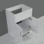 Armoire pour baignoire à lessive blanche 24 po sans peinture