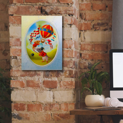 " Balloon Under Mistral " by Valery Vecu Quitard