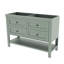 Base de meuble-lavabo double 48 po seulement, lavabo non inclus-105850976