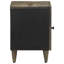 40cm W Metal Bedside Table