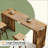 Rustic Kitchen Table,Wood Coffee Table,Rectangular Dining Table