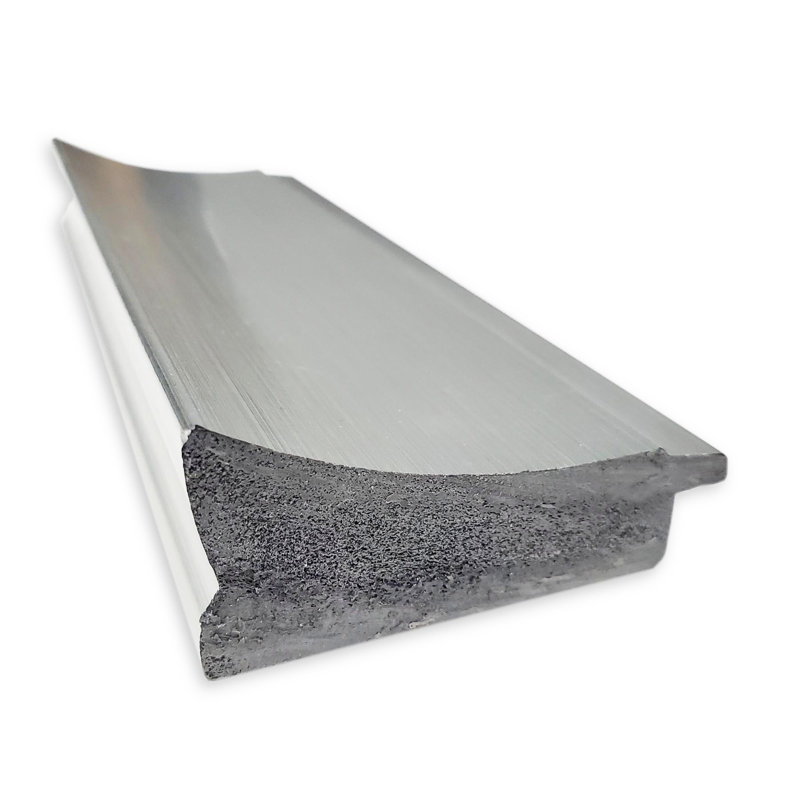 Wall Cork Small Bulletin Board, Polished Nickel, 16" x 34"