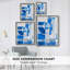 ABSTRACT Series CV III, reproduction encadrée - bois massif-975369043