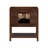 Zoe 30'' Single Bathroom Vanity Base Only in Walnut Finish