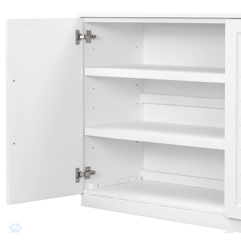Buffet 60,31 po Hayan, Blanc