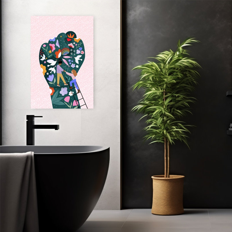 Art contemporain contemporain contemporain, 24" H x 16" W