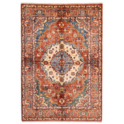 Tapis cuivre Aryana 5 pi 7 po x 7 pi 11 po