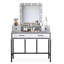 Abdulaleem Vanity Table with Lighted Mirror-342940791