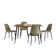 Izzat Rectangular 27.5'' W x 47'' L Dining Set