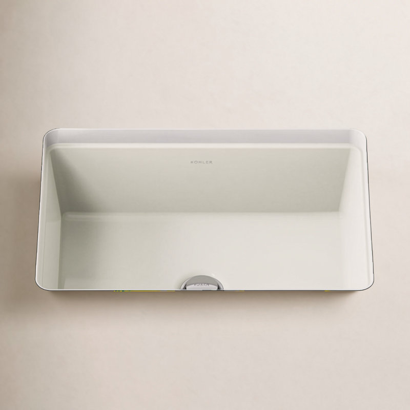 Under-Mount Bathroom Sink, Dune