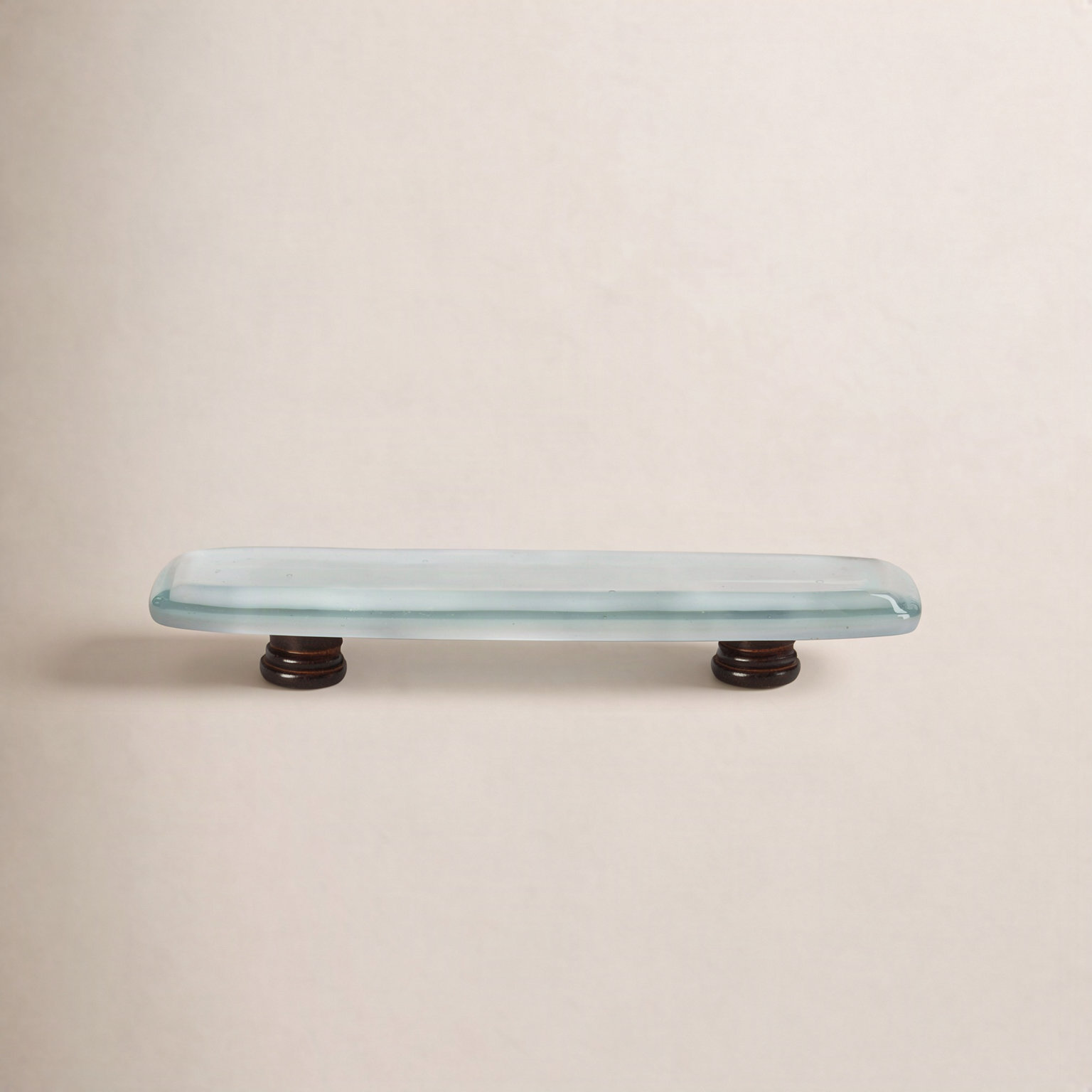 Stratum Bar Cabinet Pull, Spruce Green, Oil Rubbed Bronze